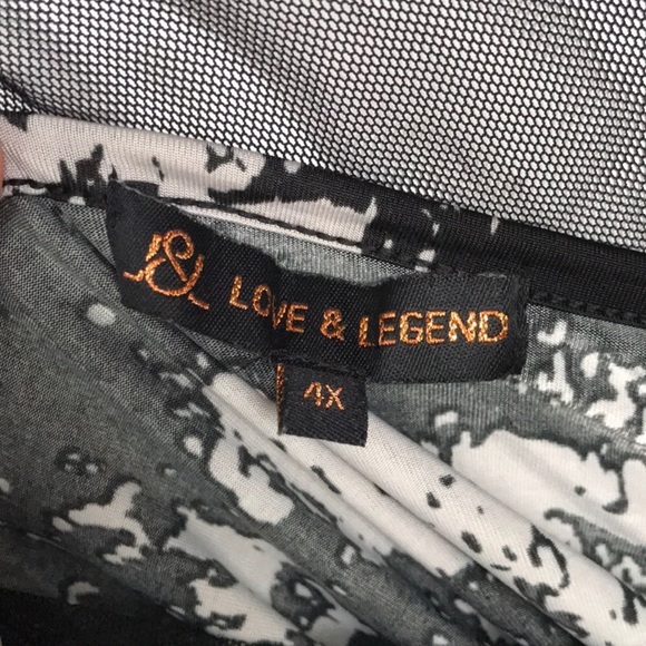 Plus Mesh Overlay Cami - Picture 3 of 5